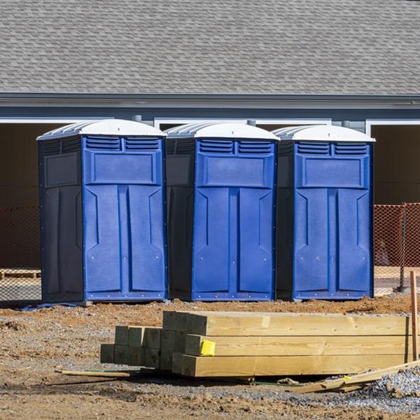are there any restrictions on what items can be disposed of in the portable toilets in Toivola